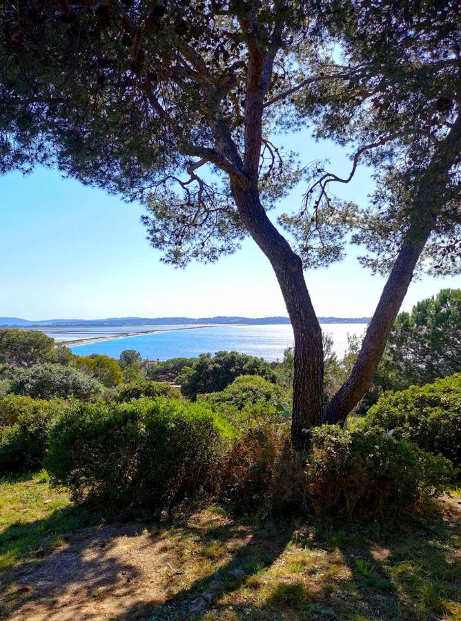 Appartement Hyeres - Costebelle Duplex Vue Mer Balcon Residence Privee Parking - Marie Caroline Kültér fotó